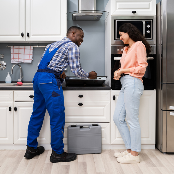 can you provide an estimate for cooktop repair before beginning any work in Rising Fawn